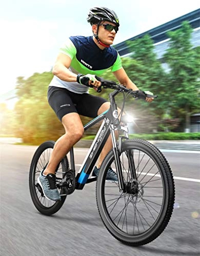 Bici elettriches : AKEFG Bici Elettrica, 26 '' Electric Mountain Bike Rimovibile di Alta capacit agli ioni di Litio (48V 400W), Bici elettrica 27 Speed Gear Tre modalit Operative