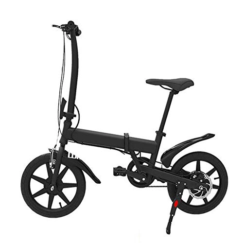 Bici elettriches : Ambm Ciclomotore Portatile Pieghevole Bicicletta Elettrica Mini