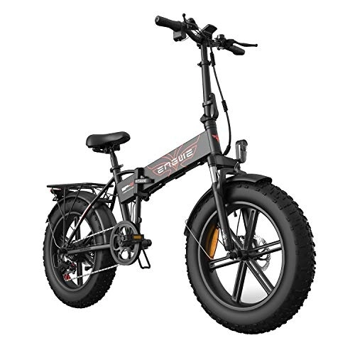 Bici elettriches : Andeshunk Bicicletta elettrica pieghevole E-bike