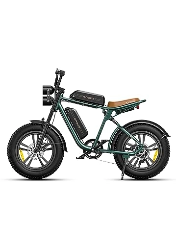 Bici elettriches : Andeshunk Bicicletta Elettrica Pieghevole per Adulti, M20-26Ah 20''*4.0 Fat Tire Electric Bicycle
