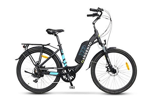 Bici elettriches : Argento Omega, E-Bike Donna