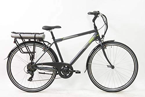 Bici elettriches : Armony STX3, Bicicletta Elettrica Donna, Nero Grigio, 26