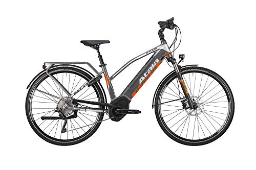 Bici elettriches : Atala B-Tour SLS Lady 28" 2019 Tg. 40 City Bike Front Anthracite / Orange Bosch Performance 36V, 250W