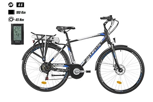 Bici elettriches : ATALA Bici elettrica E-SPACE MAN 400 28'' 6-V tg. 49 Bafang 418Wh A800S 2018 (City Bike Elettriche)