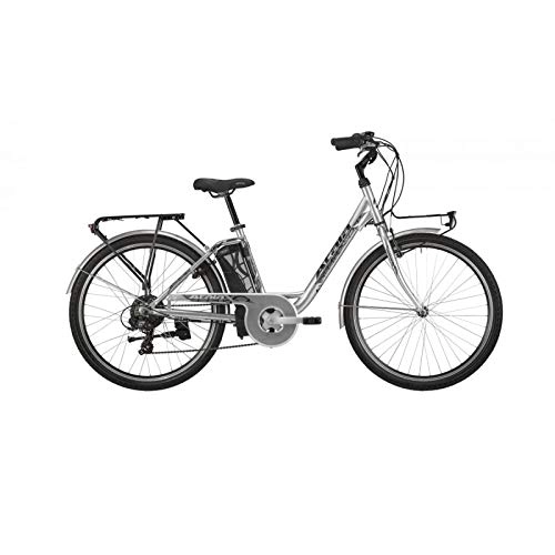 Bici elettriches : Atala E-Route 26" 374 Silver Motore Bafang Tg. 42 6V 2019