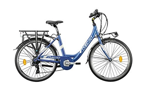 Bici elettriches : Atala E-Run 6.1 Lady 360 Colore Blu Bicicletta elettrica e-Bike pedalata assistita