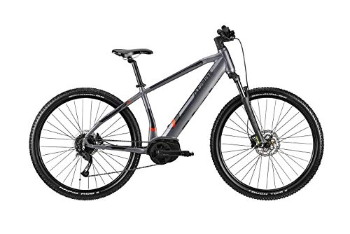 Bici elettriches : Atala Nuova Mountain Bike Modello 2021 ELETTRICA eMTB Front Hardtail B-Cross A3.1 9V Motore AM80 Colore Antracite / Nero Misura 40 16" (150cm-170cm)