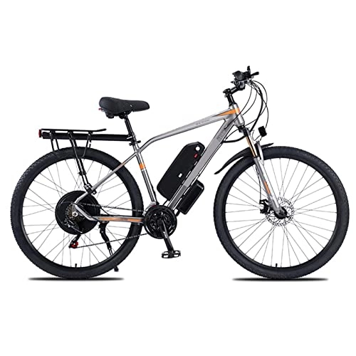 Bici elettriches : AWJ Bici elettrica da Montagna 1000W per Adulti Bici elettrica da 29 Pollici 48V Bicicletta da Uomo ad Alta Potenza Bicicletta elettrica