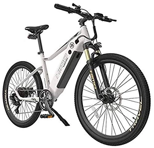 Bici elettriches : Bciclette Elettriche, Bici da montagna elettrica da 26 pollici for adulti con batteria agli ioni di litio da 48 V 10Ah / motore DC 250W, sistema di velocità variabile 7S, telaio in lega di alluminio l