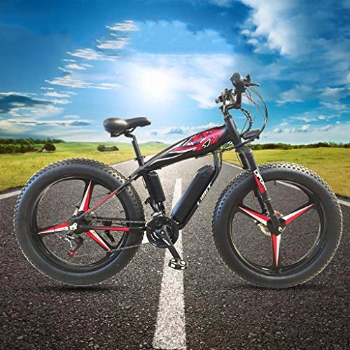 Bici elettriches : Bici di montagna elettrica 20In pneumatici 250W motore brushless 36V 12AH rimovibile Grande capacit della batteria litio E-Bike neve MTB bicicletta 30km / h 21 Speed Gear Shimano Shifting Sistema