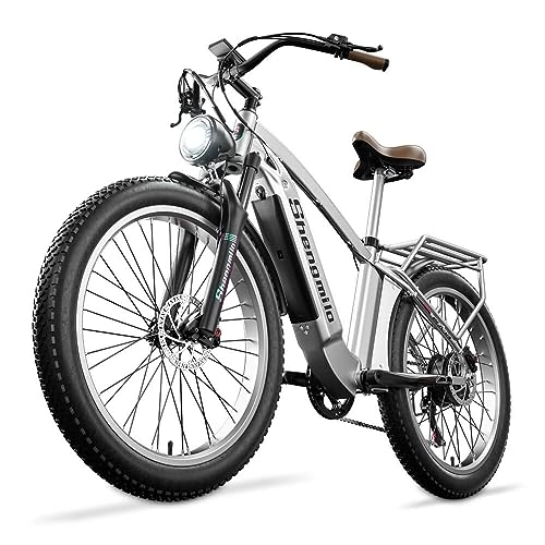 Bici elettriches : Bici elettrica Mx04 Fat Tire Montagna elettrica BAFANG Motore 15AH batteria Off-road E-bike