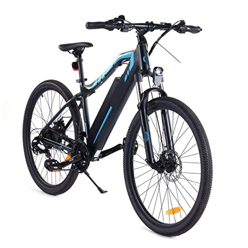 Bici elettriches : Bici elettrica Pieghevole per Adulti da 250 W 25 km / h, Bicicletta elettrica da Montagna 27, 5 Pollici, Bicicletta elettrica a Batteria 48 V 12, 5 Ah