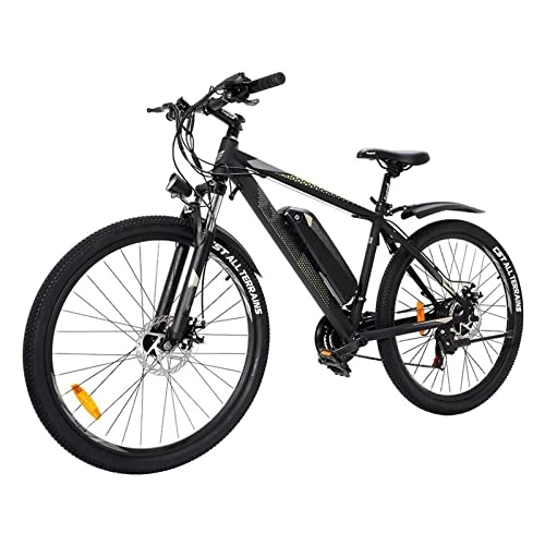 Bici elettriches : Bici elettriche per Adulti Uomini 250W Motore 27, 5"Ciclismo Mountain Urban Bicycle 36V 12, 5 Ah Batteria Rimovibile 25 km / H velocità Massima