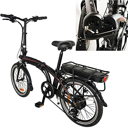 Bici elettriches : Bici Pieghevole Bike Bicicletta pieghevole per adulti City bike elettrica schermo LCD Bicicletta sportiva pieghevole con 3 modalità di guida Adatto per adolescenti e adulti