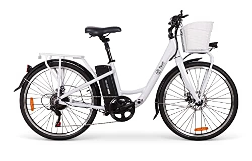 Bici elettriches : Bicicletta elettrica da passeo, Youin You-Ride Paris, ruote da 26", autonomia fino a 40 km, cambio di marchi Shimano 6 velocità