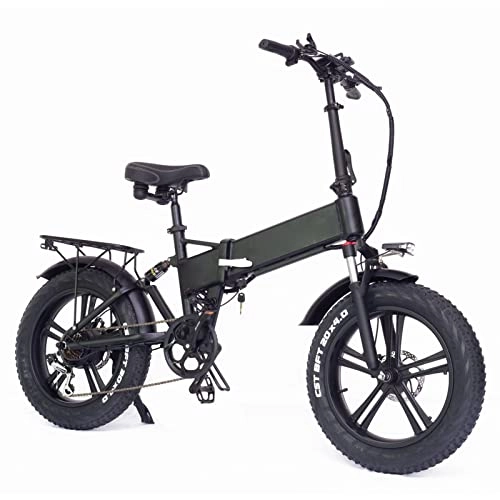 Bici elettriches : bicicletta elettrica pieghevole Biciclette elettriche for adulti 26 '' Pieghevole Bicicletta elettrica da 750W con batteria for ioni di litio rimovibile 48 V 15Ah, Bicicletta elettrica a 5 velocità