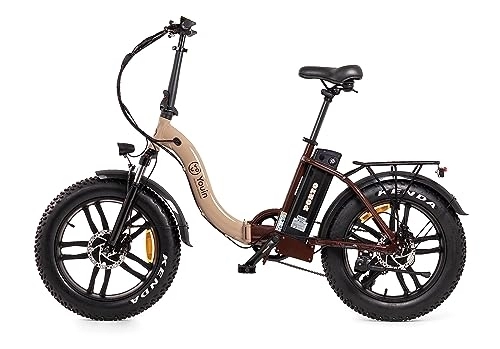 Bici elettriches : Bicicletta elettrica, Youin Porto, Ruote da 20", autonomia fino a 45 km, Cambio Shimano 7 velocità