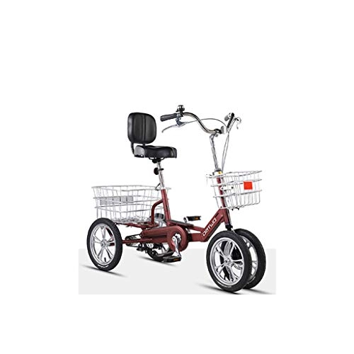 Bici elettriches : Biciclette A Tre Ruote, Pedali per Mezza età E Anziani, Manodopera, Pedali Leggeri per Piccola Mobilità Biciclette Singole(Color:B)