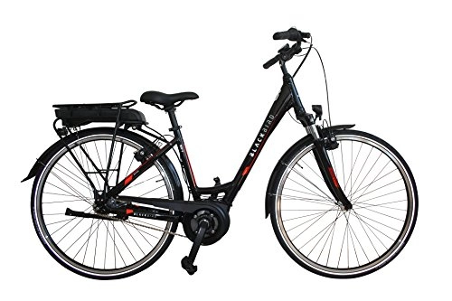 Bici elettriches : Black Bird NX 7 RT E-Bike e Pedelec Wave 28 50 cm Telaio Nero modello 2018