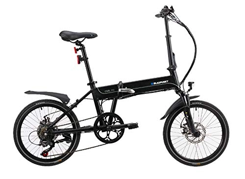 Bici elettriches : BLAUPUNKT CARL 290 | 20 Zoll faltbares Pedelec, E-Bike, Elektrofahrrad - 19 kg, 250 Watt