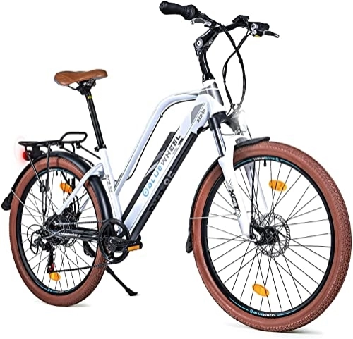 Bici elettriches : Bluewheel - Ricaricabile Bici Elettrica, 26" Bici Elettriche con Motore da 250 Watt, Bici Pedalata Assistita con Ingranaggi Shimano, Uomo e Ici da Donna, Velocità 25km / h