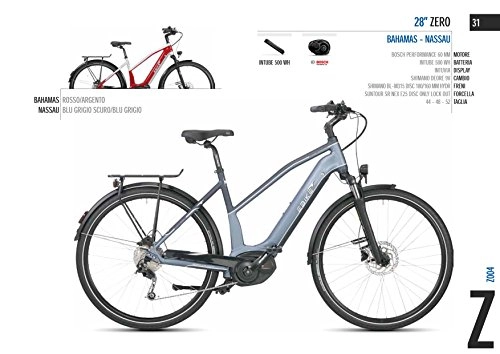 Bici elettriches : Cicli Ferrareis City Bike Donna 28 EBIKE 28 Bahamas - Nassau