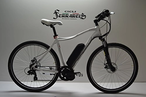 Bici elettriches : Cicli Ferrareis Ibrida 28 in Alluminio 250 Watt 13ha bafang