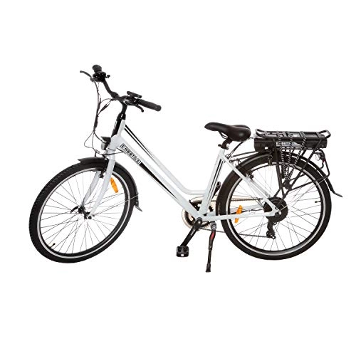 Bici elettriches : E-mootika, bici elettrica con pedalata assistita modello City con telaio classico