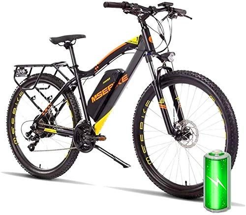 Bici elettriches : Ebikes, Mountain Bike elettrica, 400W 26 '' Bicicletta elettrica con Batteria Rimovibile 36V 8AH / 13Ah per Adulti, 21 velocità Shifter ZDWN