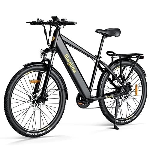 Bici elettriches : Eleglide Bicicletta Elettrica, T1, 27, 5" bici elettrica con 13Ah rimovibile Li-Ion Battery, display LCD, Shimano 7 velocità, bici trekking elettrica per adolescenti e adulti, 50Nm