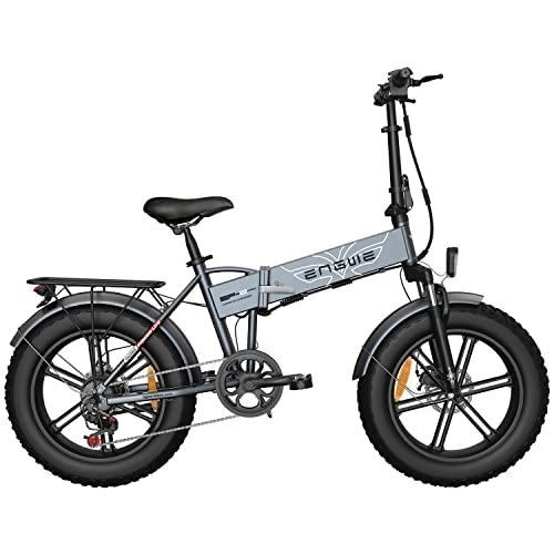 Bici elettriches : Fafrees 2023 EP-2 PRO Bicicletta Elettrica Pieghevole da 250W-750 / W 48V 13Ah Batteria Rimovibile per Adulti Bici Elettriche da neve da Spiaggia, Velocità Massima di Viaggio 25 km / h