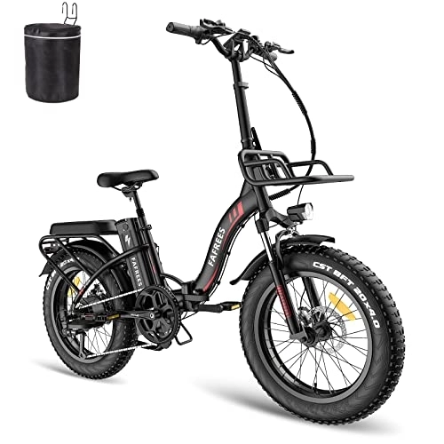 Bici elettriches : Fafrees F20 MAX [Ufficiale] Bicicletta elettrica pieghevole 20 pollici 48 V 22.5AH batteria 54 N.m bici elettrica da uomo bicicletta pieghevole 150 kg SHIMANO 7S, Fatbike Ebike, bici elettrica