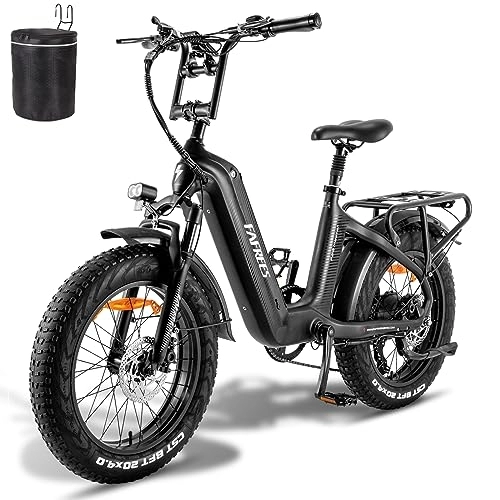 Bici elettriches : Fafrees [ UFFICIALE F20 Master E-Bike da uomo 20 pollici, batteria Ebike da donna 48 V / 1080 Wh, E-Mountain Bike 60 N.m, per 165 – 200 cm 150 kg, bicicletta elettrica Shimano 7S, freni a disco