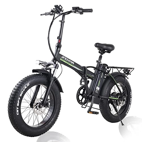 Bici elettriches : Fat Bike Elettrica Pieghevole 20 Pollici, 48V / 720Wh Batteria, Bici Elettrica 7 velocità deragliatore Display 3 modalità ultra-leggero E-Bike