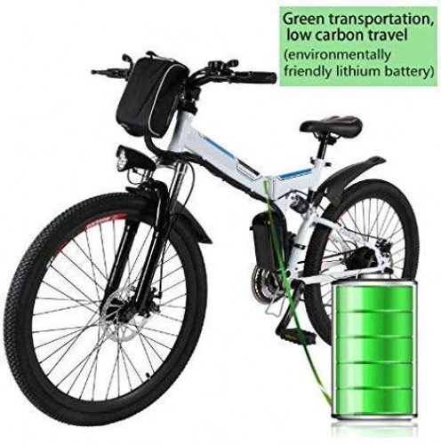 Bici elettriches : fiugsed - Bicicletta elettrica, Mountain Bike, 26", 36 V, 250 W, Motore Posteriore