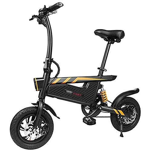 Bici elettriches : Folding Bike Elettrico, Doppio 250W Motors, 25 KPH Pieghevole Bicicletta elettrica, Portatile e Regolabile Design, Adatto per Adulti e Adolescenti