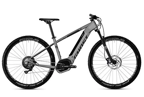 Bici elettriches : Ghost Hybrid Teru PT B5.9 AL U Bosch, bicicletta elettrica 2019 (L / 46 cm, Urban Grey / Jet Black)