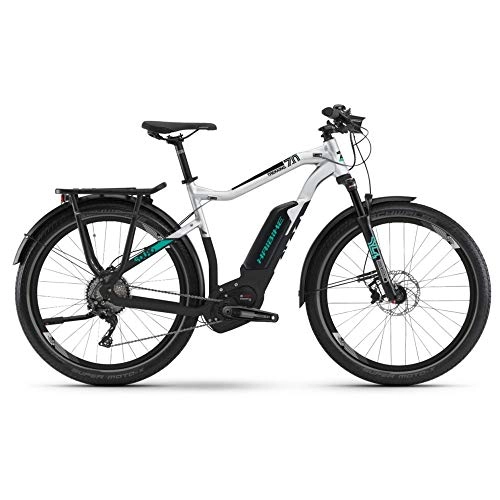 Bici elettriches : HAIBIKE Sduro Trekking 7.0 Bosch 500Wh 11v Grigio / Nero Taglia 48 2019 Uomo (Trekking Elettriche)