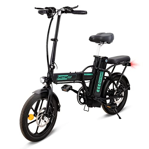 Bici elettriches : HITWAY Bicicletta elettrica E Bike E bike city bike Pieghevole, batteria elettrico