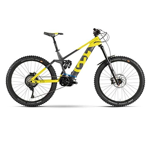 Bici elettriches : Husqvarna Hard Cross 7 27, 5'' 500Wh Shimano 11v Taglia 46 Giallo 2019 (eMTB Enduro)