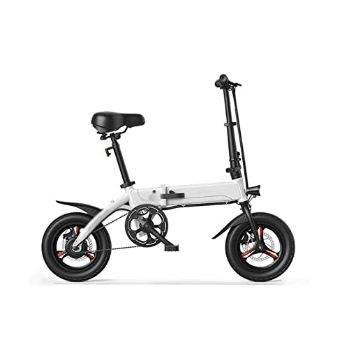 Bici elettriches : IEASEddzxc Electric Bicycle Electric Bicycle Lithium Electric Oil Step Small Ultralight Battery Bike Eleictric Moped Applicable People