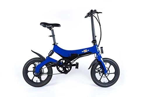 Bici elettriches : iMobile - Bicicletta elettrica K-Bike di alta gamma, colore: Blu