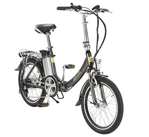 Bici elettriches : In alluminio tussenbouw sportivo Bici Pieghevole, 20, 6 marce, 21 kg