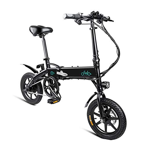 Bici elettriches : Irfora Bicicletta elettrica Pieghevole, Motorino Elettrico Pieghevole da 14 Pollici E-Bike ciclomotore da 250 W Motore 36V 7.8AH / 10.4AH