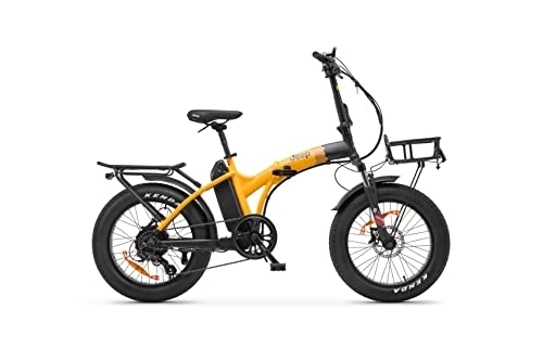 Bici elettriches : Jeep Sonoran E-bike Off Road, Foldable, Motore 250W, Freno Idraulico, Batteria 614W, Fino a 90km, Rack Anteriore e Posteriore, Cambio Shimano 7 Rapporti, Schermo LCD