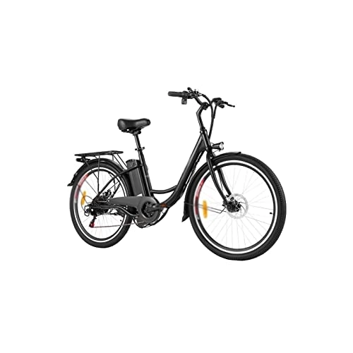 Bici elettriches : JstDoit Bici E-bike Bicicletta Adulto Elettrico Commuter City Bike Freno A Disco Batteria Al Litio Velocità Gear