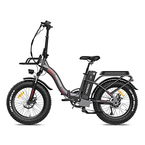 Bici elettriches : Kinsella Bicicletta pieghevole elettrica F20 Max (Grigio)