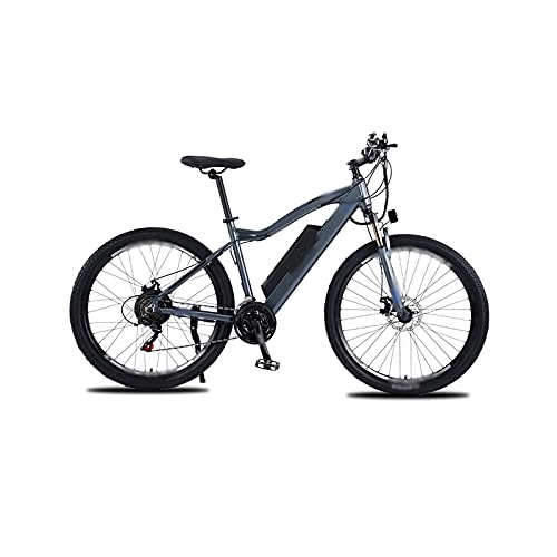 Bici elettriches : Liangsujian Bici elettrica da 27, 5 Pollici 50 0W48V. Bici elettrica per Mountain Mountain Bike per Mountain Bike e Bicicletta elettrica ad Alta Potenza da Uomo (Color : Dark Grey)