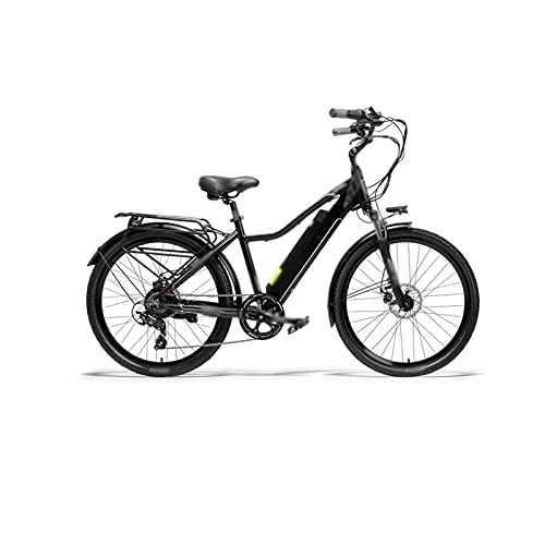 Bici elettriches : Liangsujian Bicicletta elettrica, Bicicletta elettrica da 26 Pollici, Bici della Città 300W, Forchetta di Sospensione della Molla dell'olio, Bicicletta a Pedale Assist Bicycle, Lunga Durata