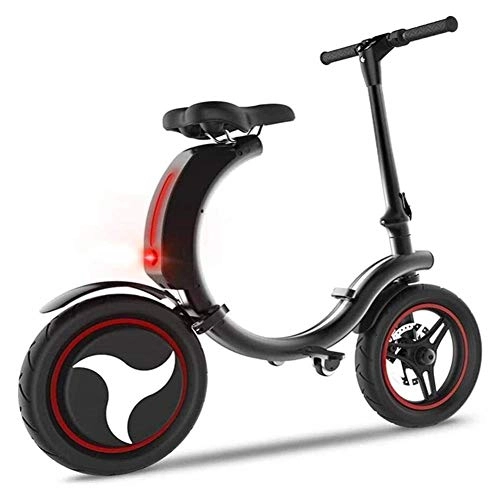 Bici elettriches : LOPP Ebike e-bike Fast e-bike per adulti 36V 7.8Ah bici elettrica 14 pollici batteria agli ioni di litio 350W Urban Commuter Ebike per adulti con app